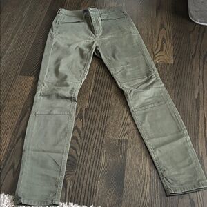 Boden Olive Green women’s ‘The Brighton Biker’ skinny jeans Pants size 6